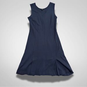 Theory Navy Blue A-line Dress